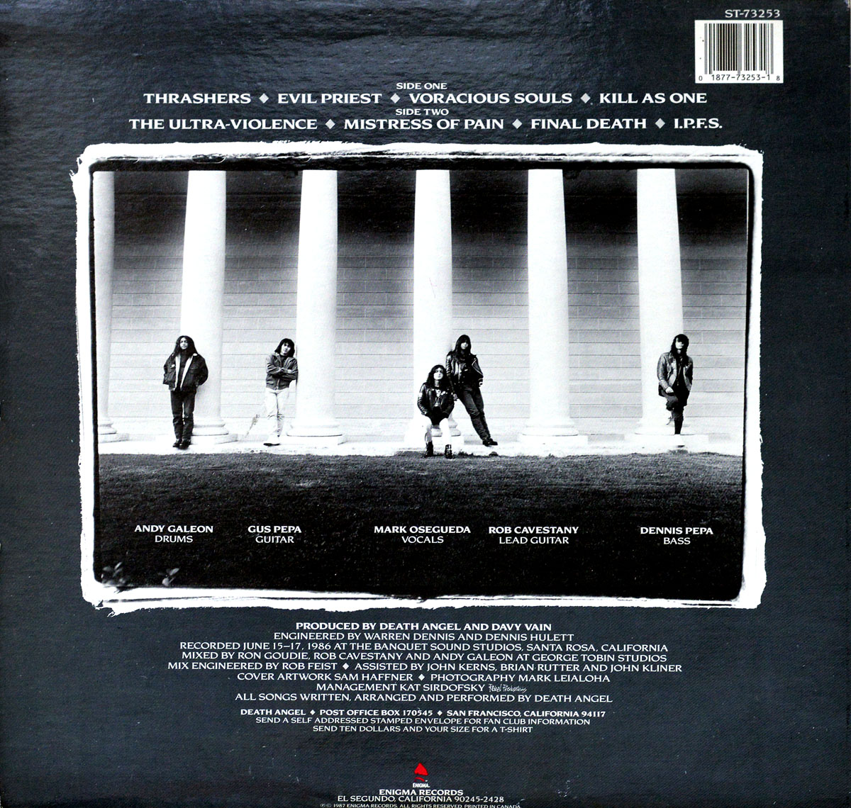 High Resolution Photo #11 DEATH ANGEL - The Ultra-Violence USA